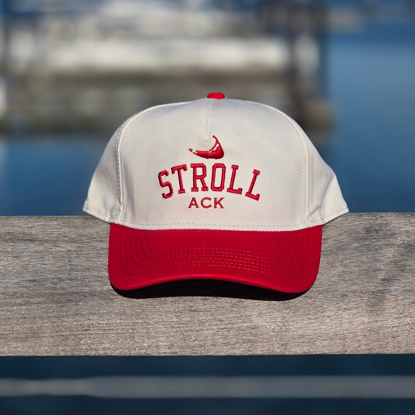 Nantucket Stroll ACK Island Two-Tone Hat