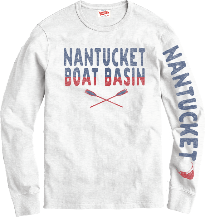 Nantucket Boat Basin Oars Long Sleeve Tee