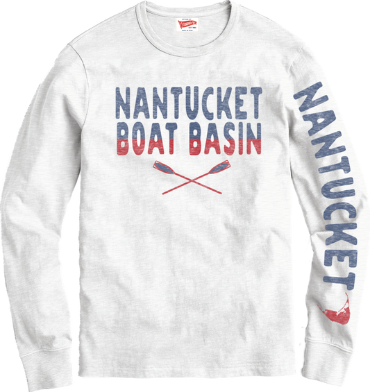 Nantucket Boat Basin Oars Long Sleeve Tee