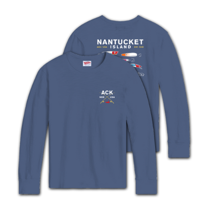 Nantucket Lures Long Sleeve Banner Tee
