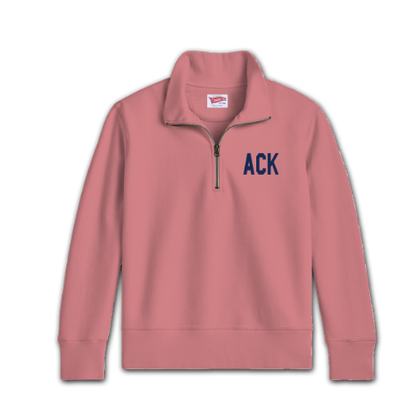 ACK Applique Hampton Quarter Zip