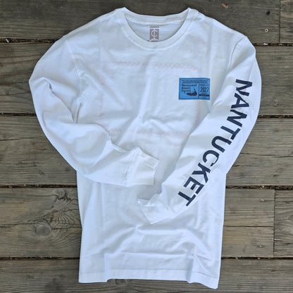 2027 Long Sleeve Beach Permit Patch Tee