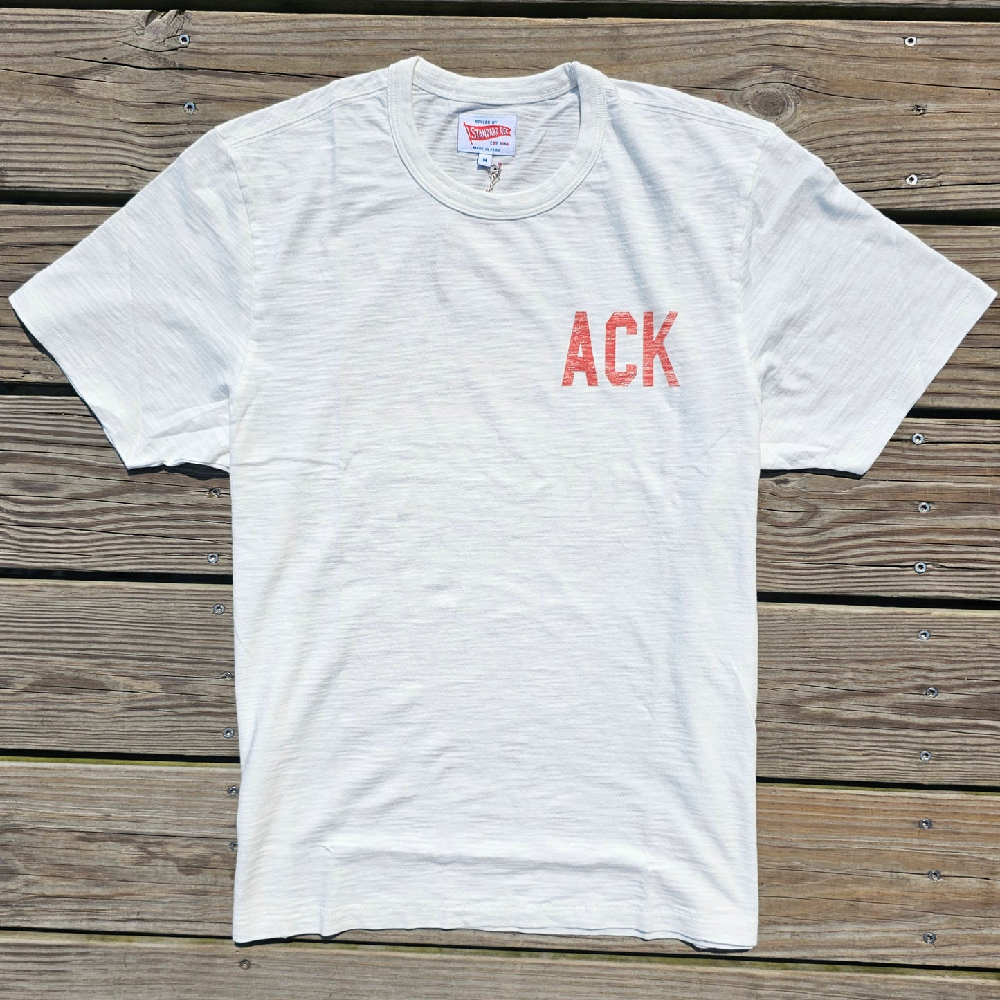 ACK Island Back Rec Short Sleeve Tee