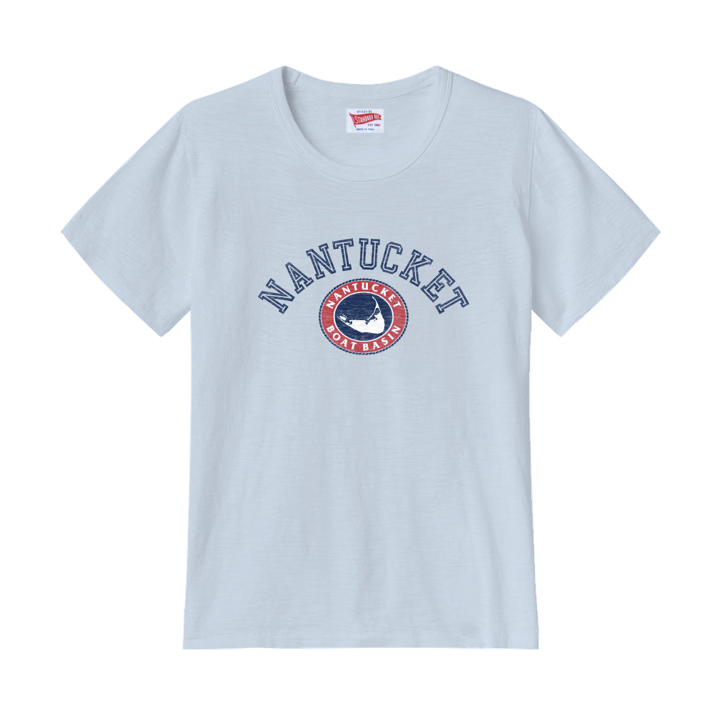 Ladies Nantucket Boat Basin Arch Tee