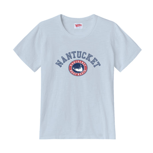 Ladies Nantucket Boat Basin Arch Tee