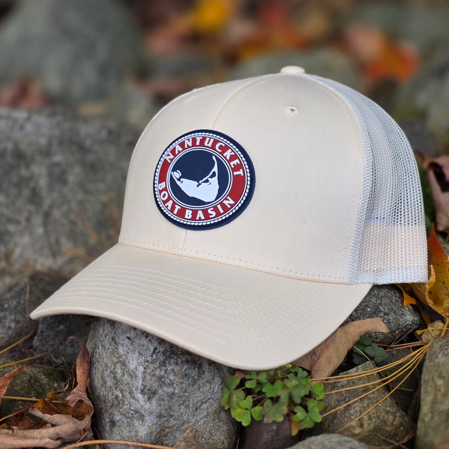 Nantucket Boat Basin Rubber Patch Trucker Hat