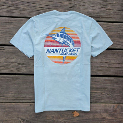 Sunset Marlin Short Sleeve Rec Tee