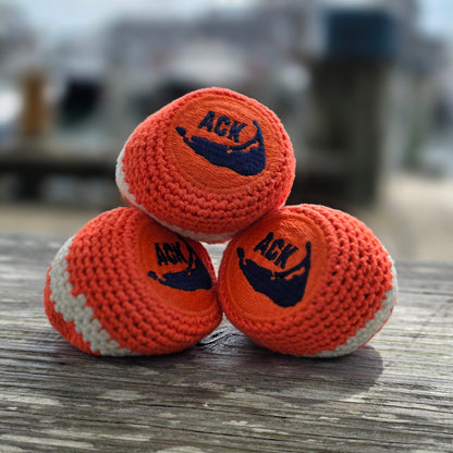 ACK Woven Striped Hacky Sack