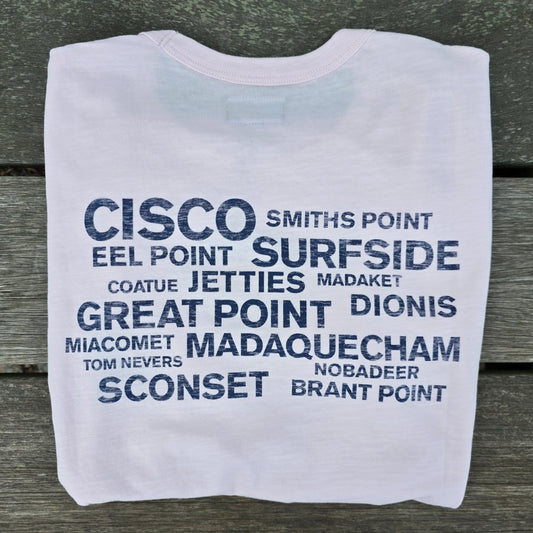 ACK Island Back Short Sleeve Tee