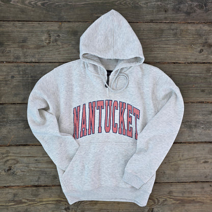 Nantucket Arch Tall Type Mini Zip Hoodie