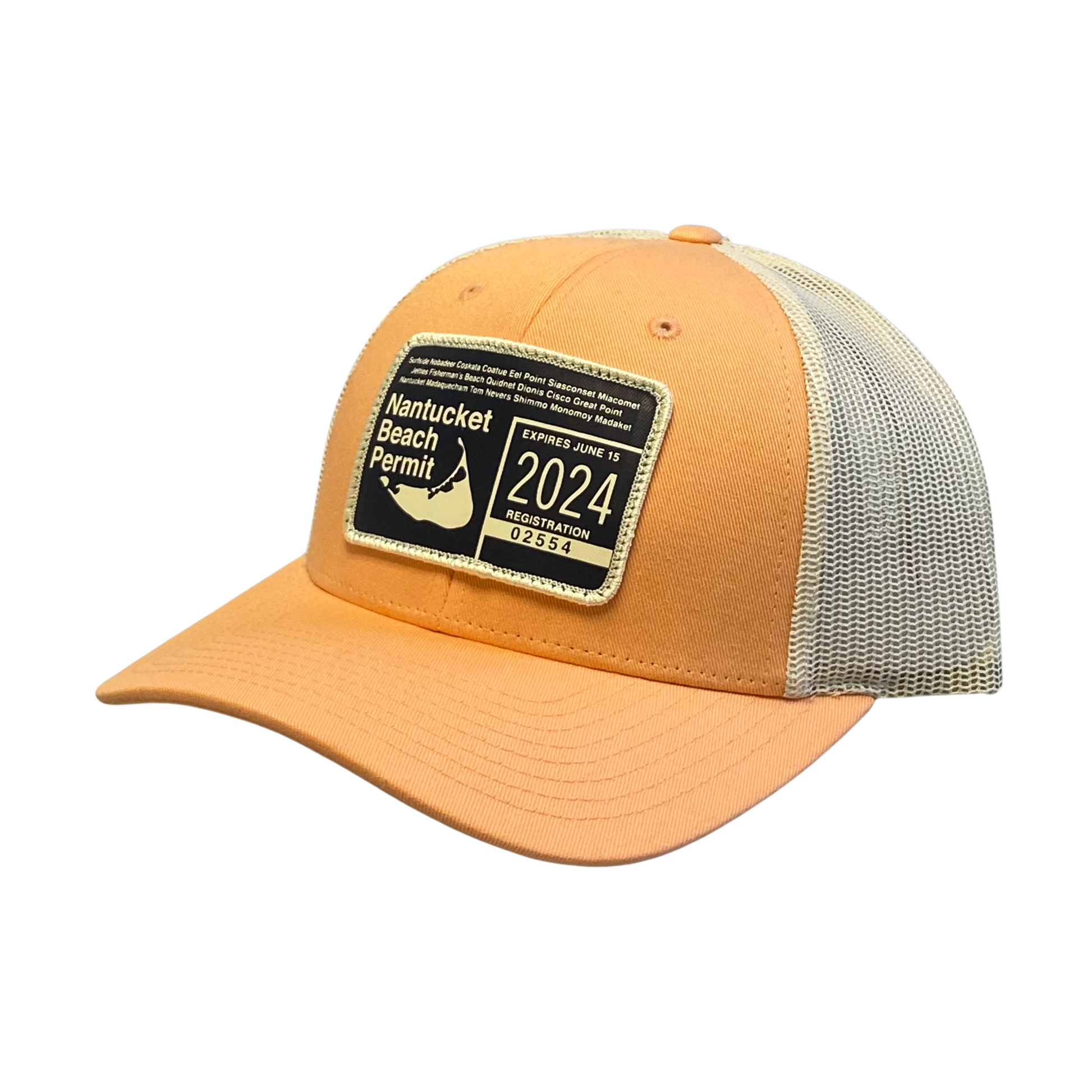 beach permit trucker cap