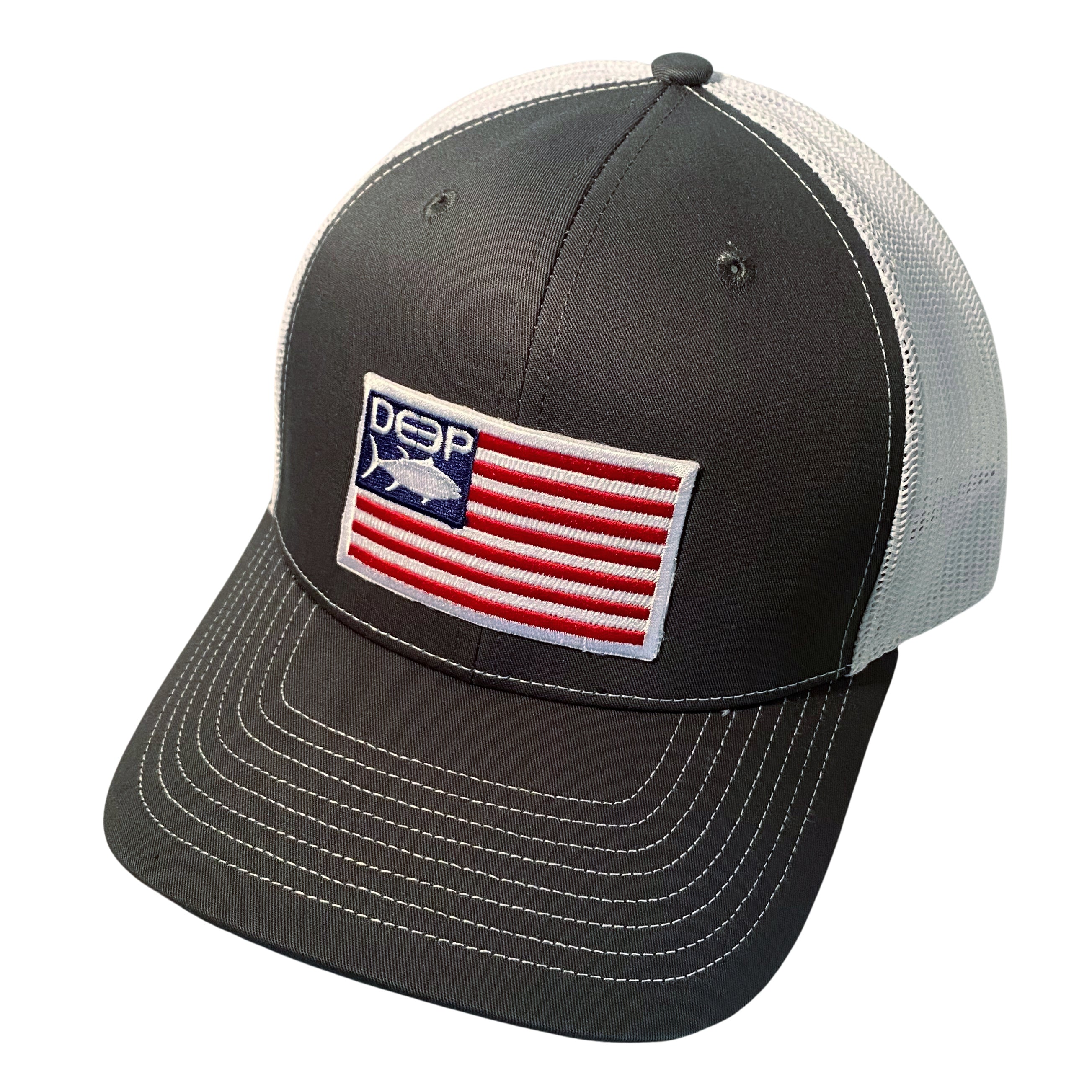 Deep Flag Trucker Hat – Nantucket Boat Basin Authentic Shop