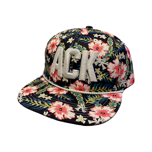 ack floral hat