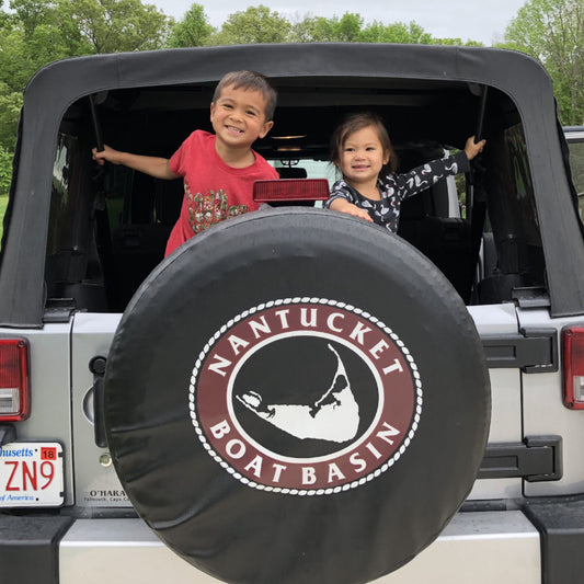 Nantucket Boat Basin Jeep 32" Tire Cover