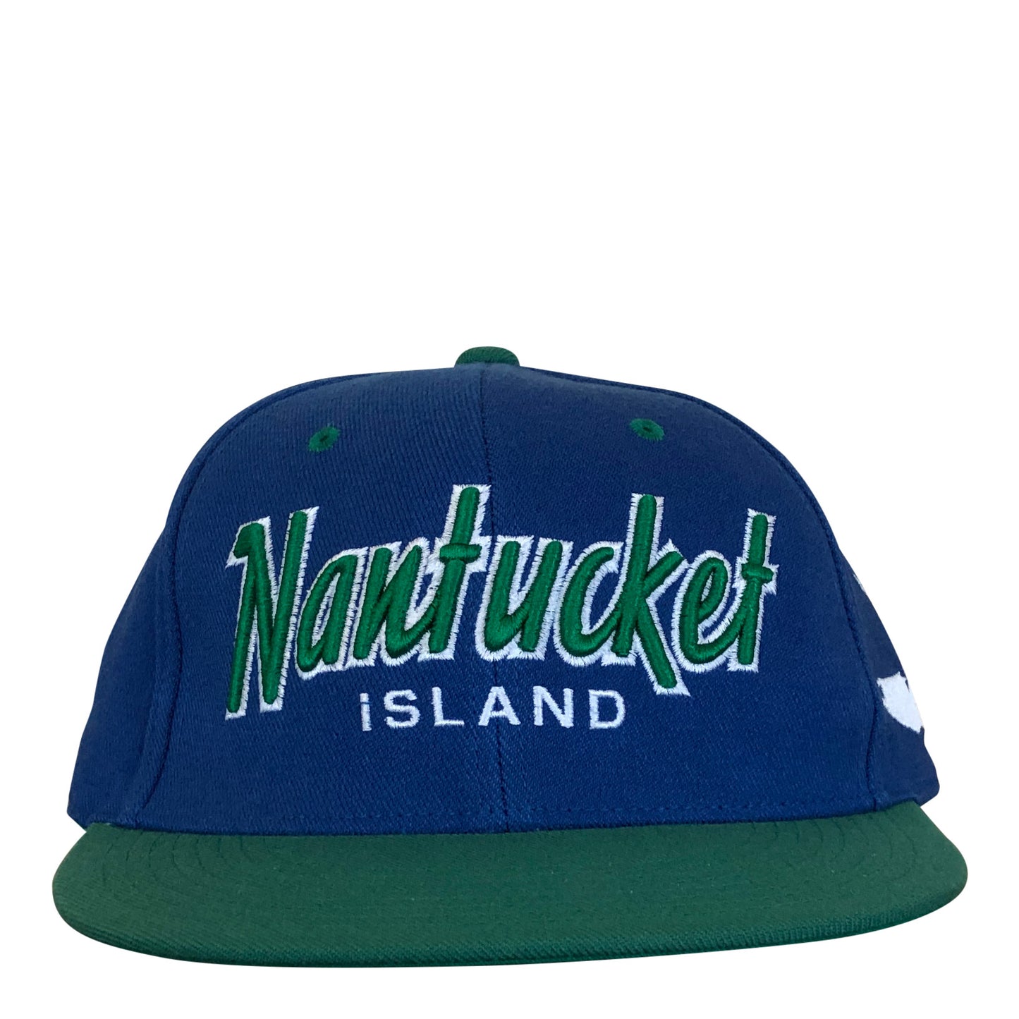 Nantucket Retro Script and Island Snapback - Final Sale