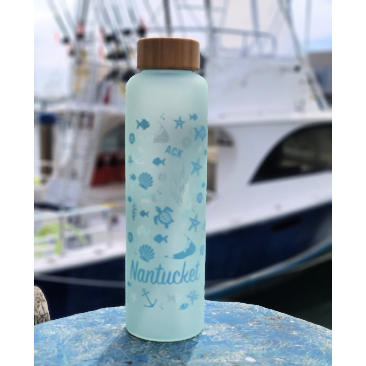 Nantucket 18 oz. Glass Bottle